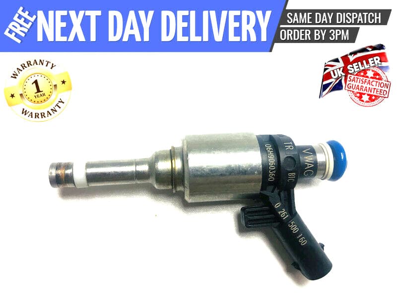 1x  Petrol Fuel Injector fits AUDI A4 8K 1.8 07 to 15 Nozzle Valve Genuine