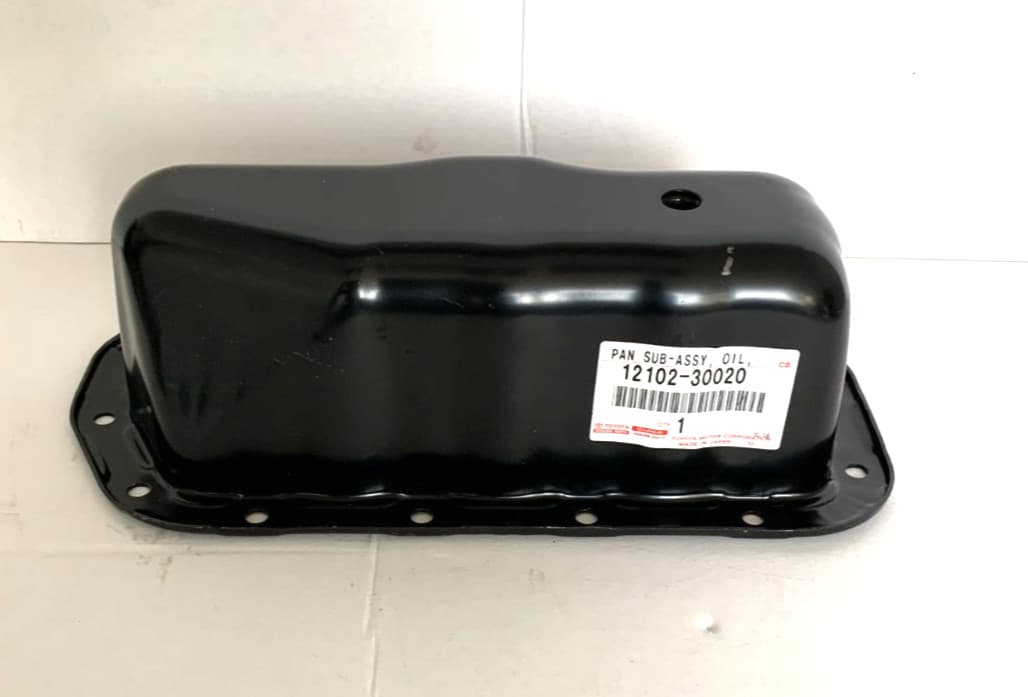 12102-30020 Genuine Toyota Oil Pan Sub-Assy No.2 Fits Hilux Land Cruiser Prado