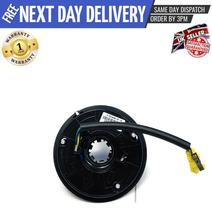 Air Spiral Cable Clock Spring Squib fits Mercedes 1681600049 Bag Angle Sensor