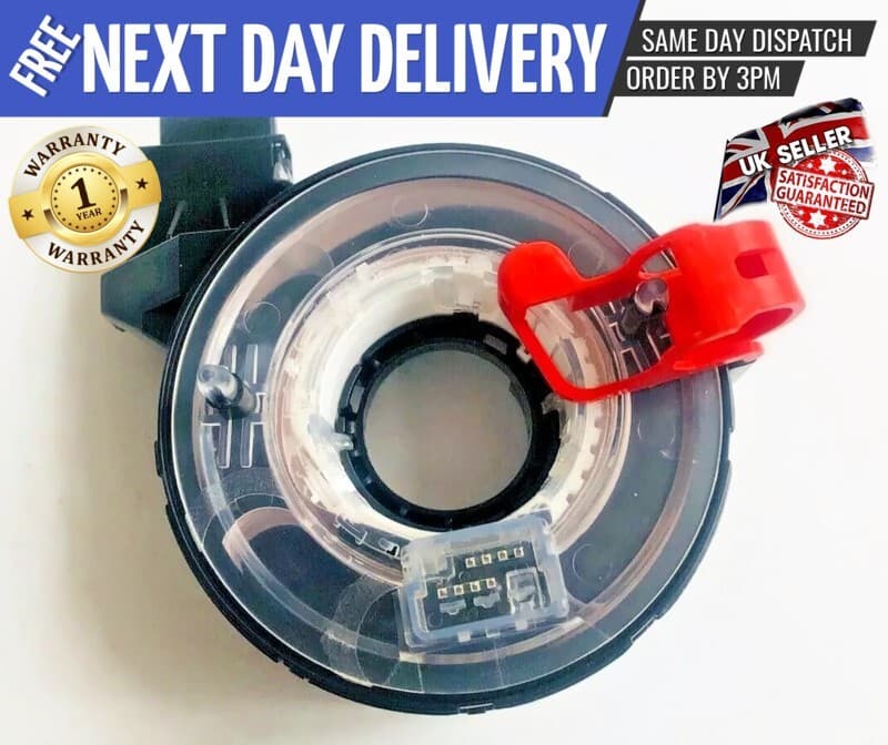 for VW GOLF TDI 5DR MK5 Steering Wheel Spring AIR SQUIB SLIP RING 1K0959653L Bag
