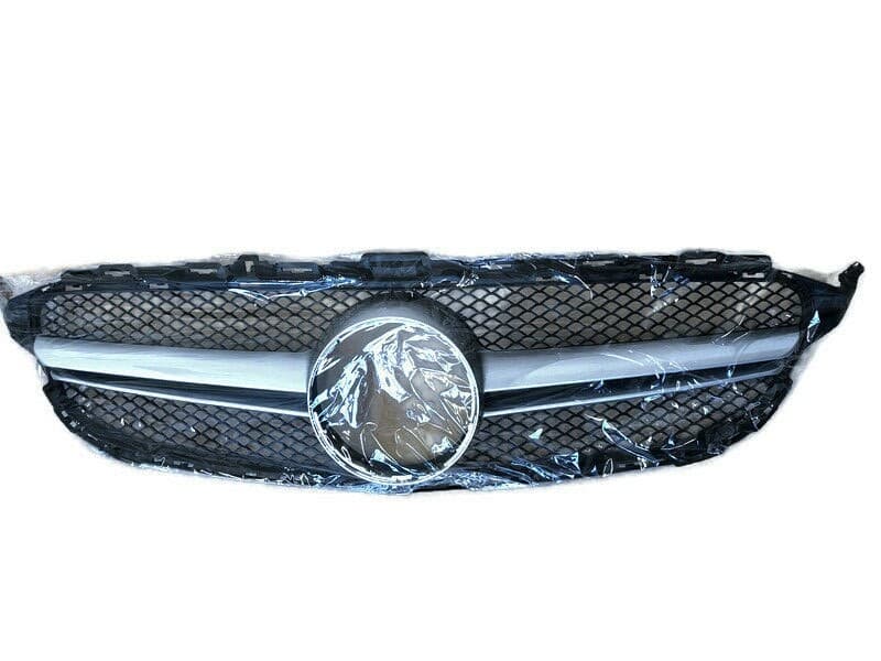 Front Bumper Mask Grille For Benz C Class 2014-2018 W205 C200 400 C300