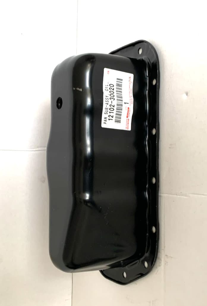 Genuine Toyota Oil Pan Sub-Assy No.2 Fits Hilux Land Cruiser Prado 12102-30020