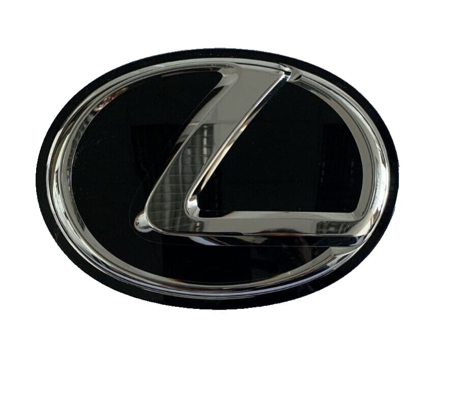 GENIUNE OEM 9097502125  TOYOTA LEXUS "L" LOGO FRONT RADIATOR GRILLE EMBLEM
